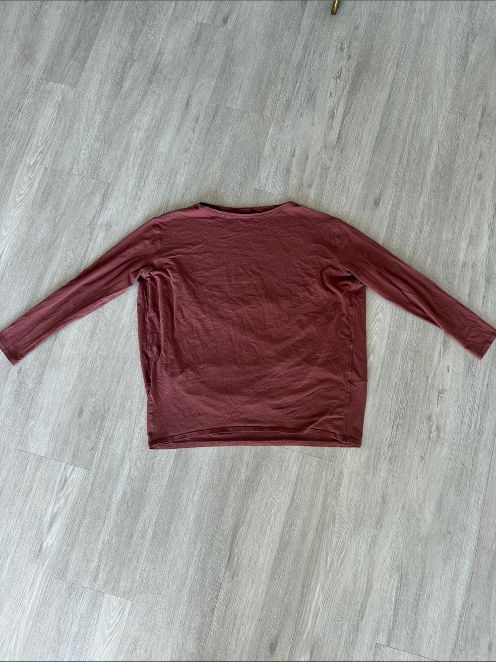 Lululemon Back in Action Cotton Long Sleeve Shirt 6